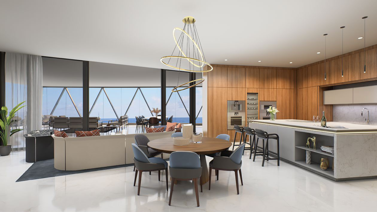 Residencia Azure — recibidor — Bentley Residences