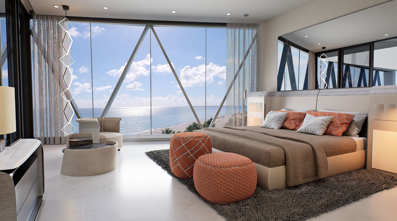 Residencia Azure — baño principal — Bentley Residences